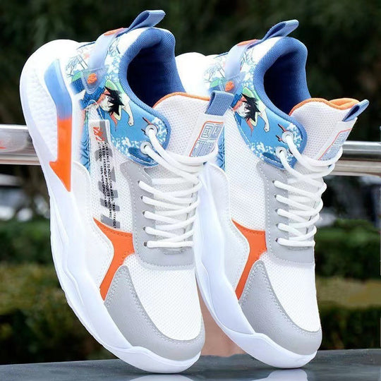 Herren Sportliche High-Top Sneakers mit detailliertem Grafikdesign Shop Nory