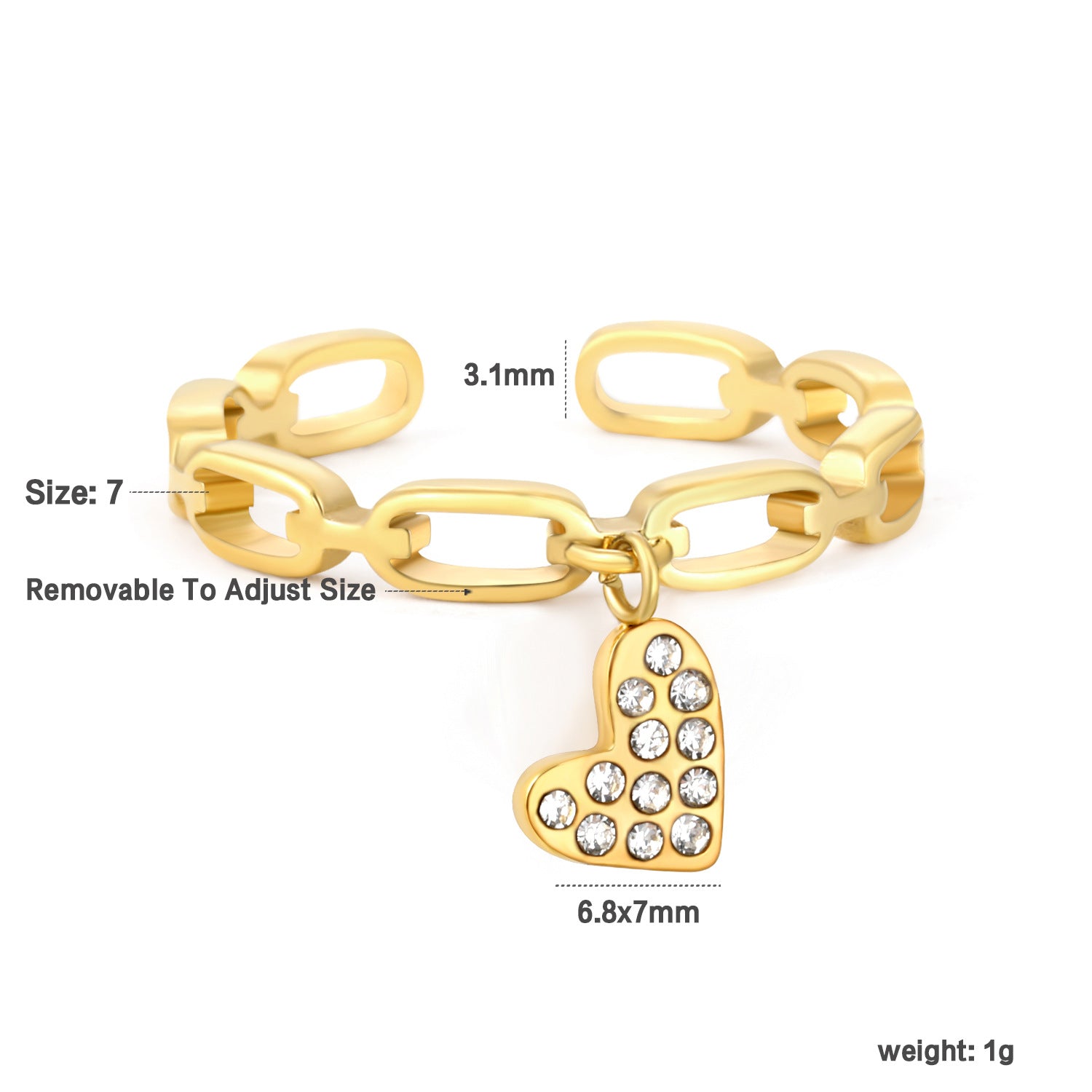 Damen Ring mit innovativem, geschwungenem Design und elegantem Glanz Shop Nory