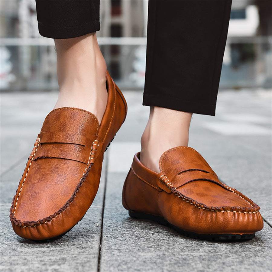 Herren Modische Mokassins mit handgenähtem Finish