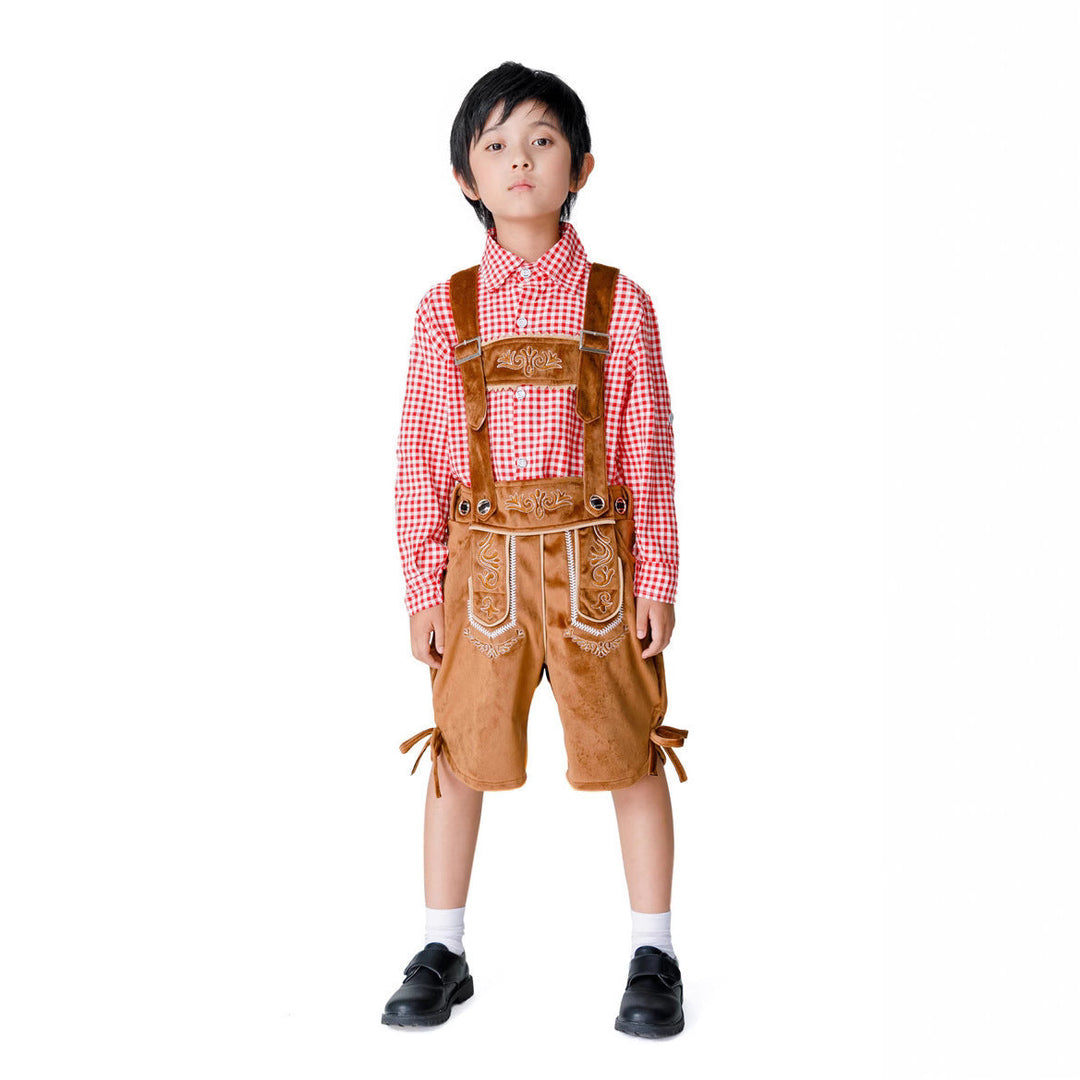 Jungen Trachten-Shorts mit eleganten Stickereien Shop Nory
