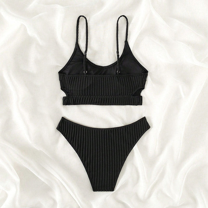Damen Bikinitop mit sportlichem Schnitt und verstellbaren Trägern