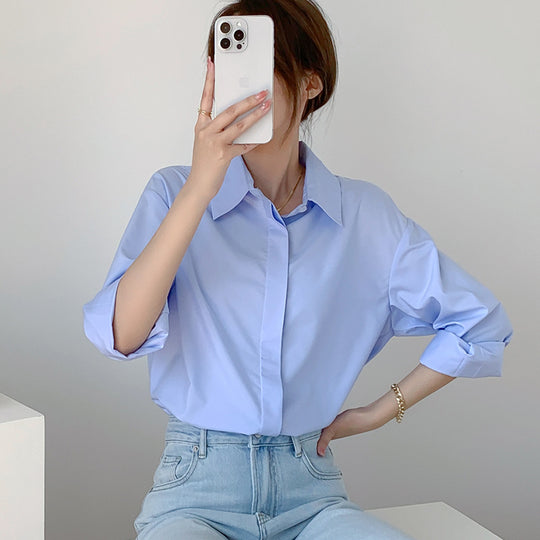 Damen Stilvolle Oversized Bluse Shop Nory