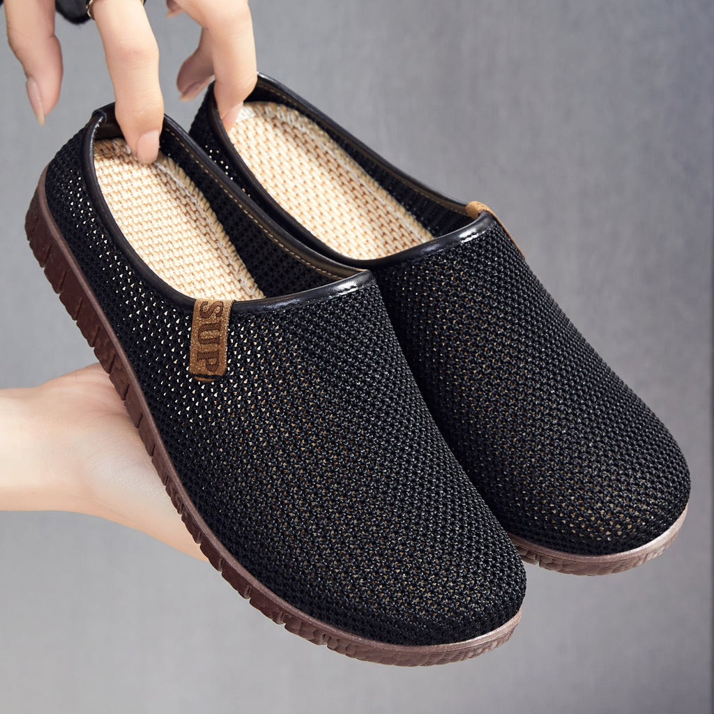 Damen Bequeme Mesh-CLogs mit rutschfester Sohle und atmungsaktivem Design
