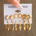 Damen Ohrringe Set mit eleganten Perlenakzenten und modernen Designs Shop Nory