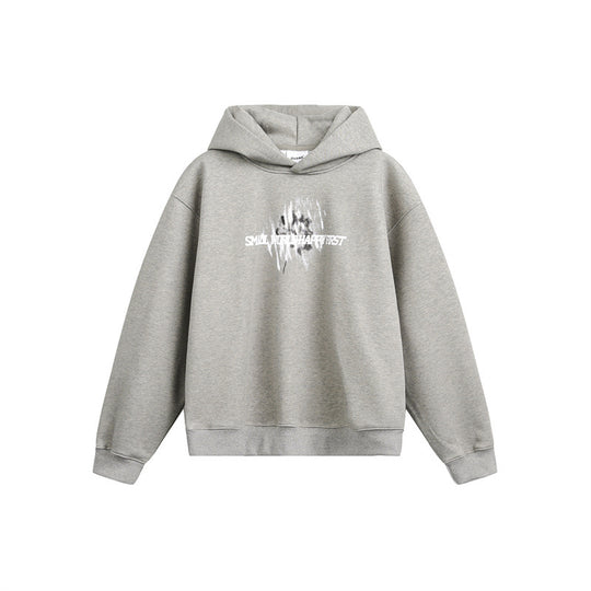 Unisex Kapuzenpullover mit relaxed Fit und abstraktem Frontprint Shop Nory