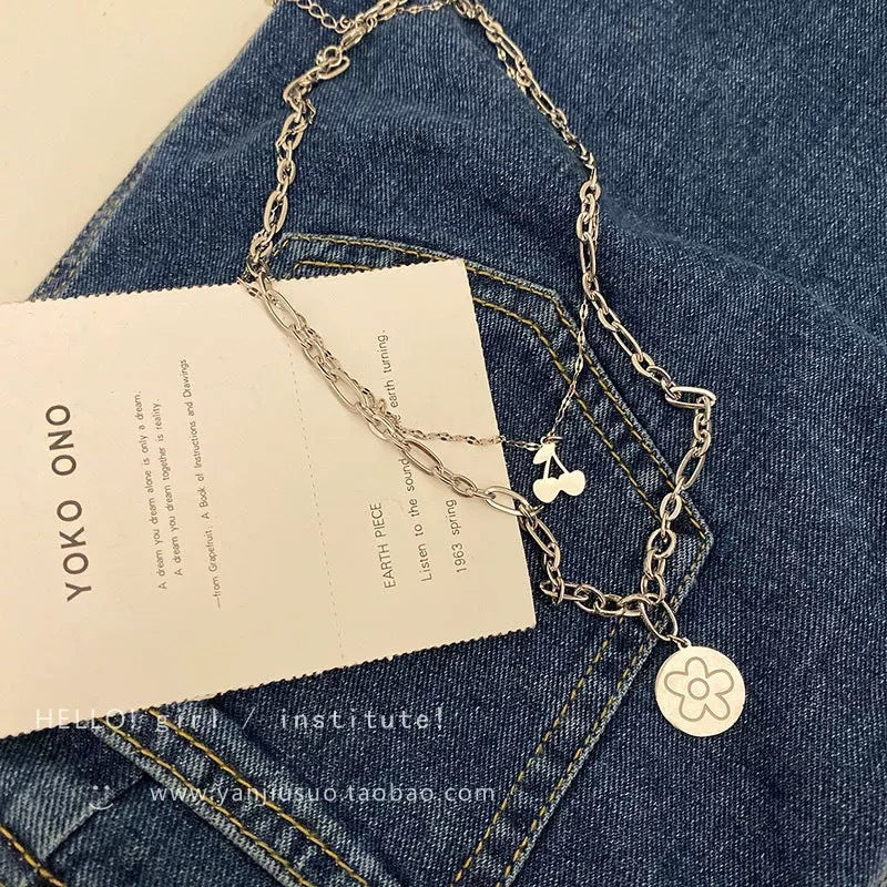 Damen modische Halskette Shop Nory