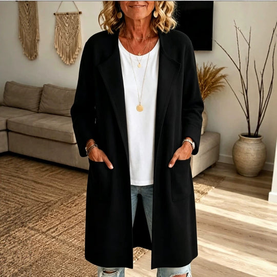 Damen Modischer Langer Cardigan Shop Nory