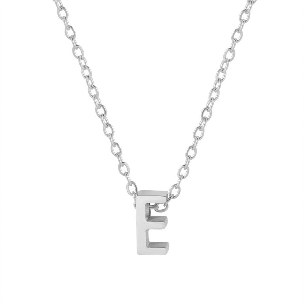Damen personalisierte Initial Anhänger Halskette Shop Nory