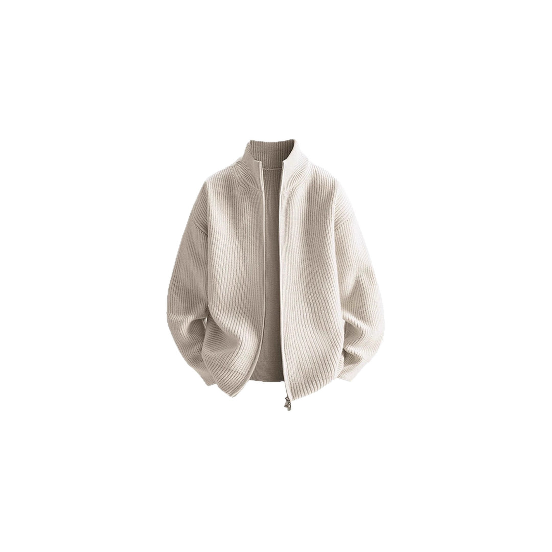 Damen Leichte Strickjacke mit hohem Kragen Shop Nory