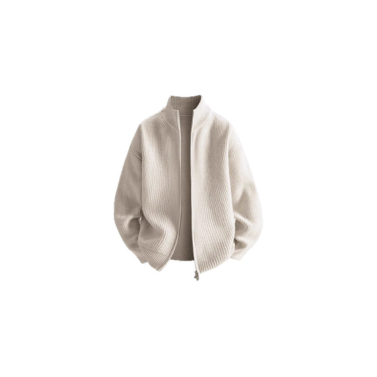 Damen Leichte Strickjacke mit hohem Kragen Shop Nory