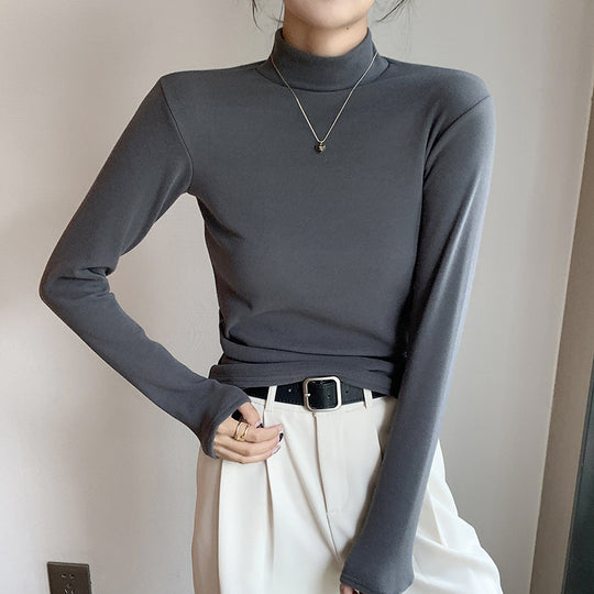 Damen Langarmshirt mit hohem Kragen Shop Nory 1787619958