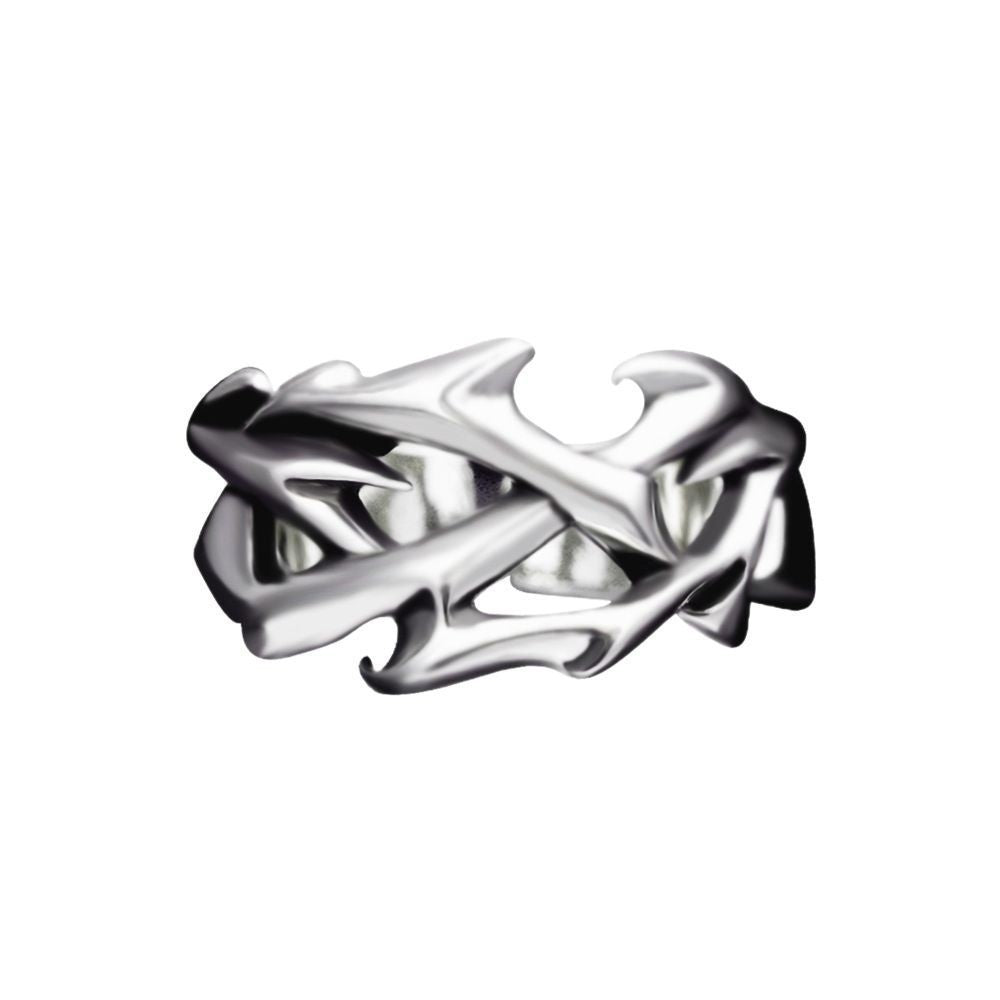 Damen Designer-Ring mit floralen und organischen Elementen Shop Nory