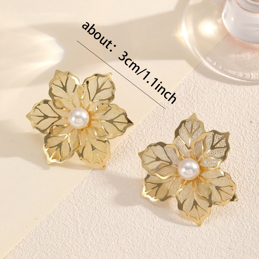 Damen Ohrringe im filigranen Blüten-Design Shop Nory