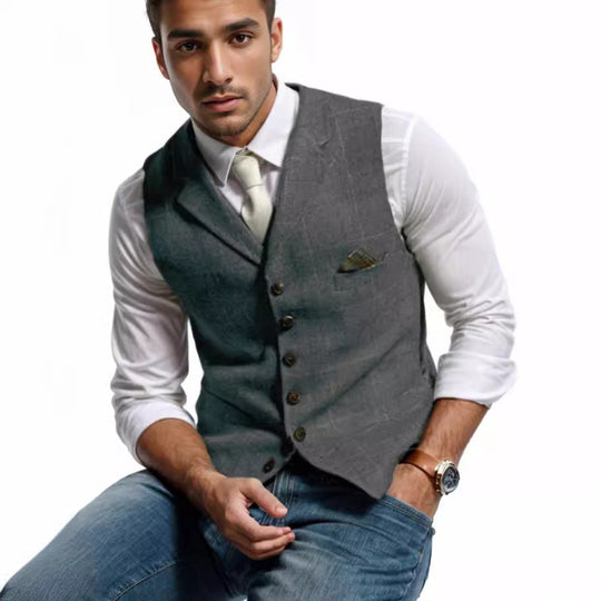 Herren elegante Weste im modernen Stil