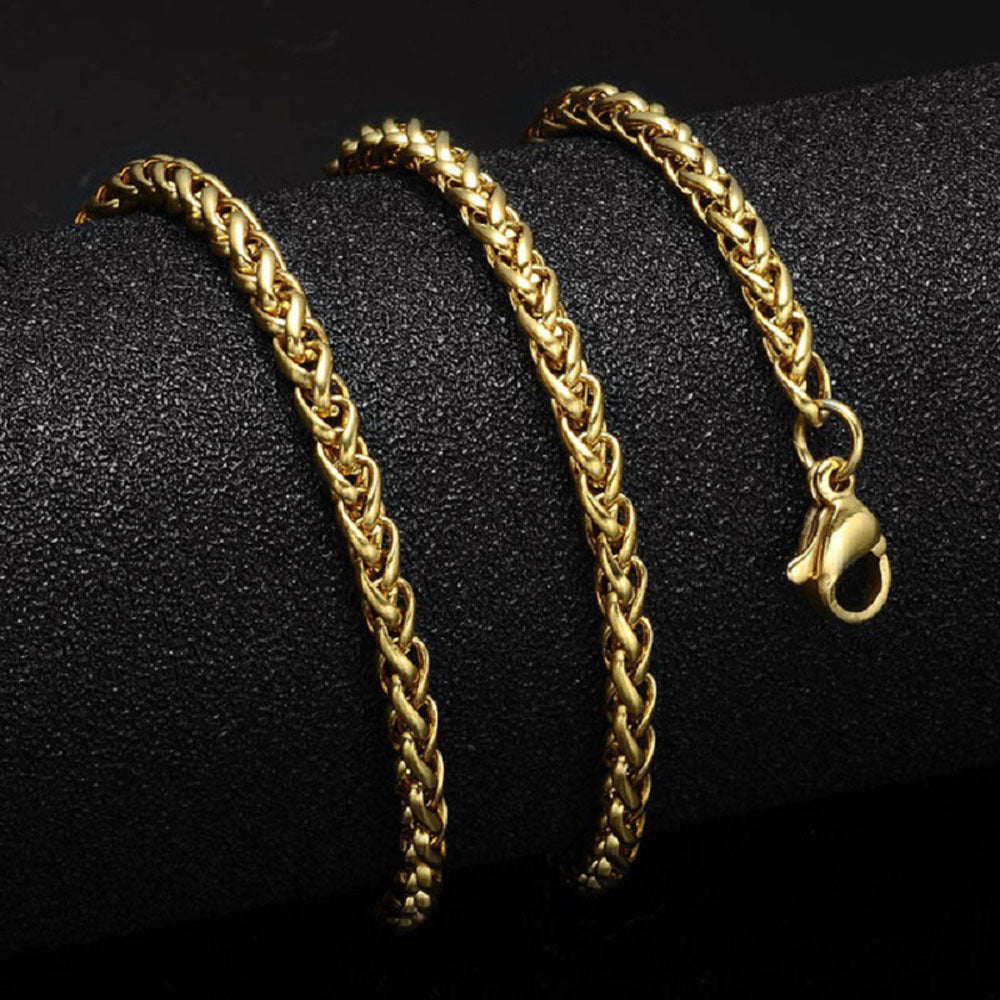 Damen eleganter Goldkettenanhänger mit verspieltem Kurzdesign Shop Nory