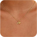 Damen Namenshalskette mit personalisiertem Anhänger und glänzenden Zierdetails Shop Nory