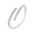 Damen Offener Ring mit funkelnden Zirkonia Shop Nory