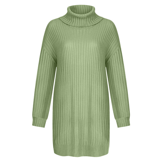 Damen Gerippter Rollkragen-Tunika mit kastigem Oversize-Schnitt Shop Nory