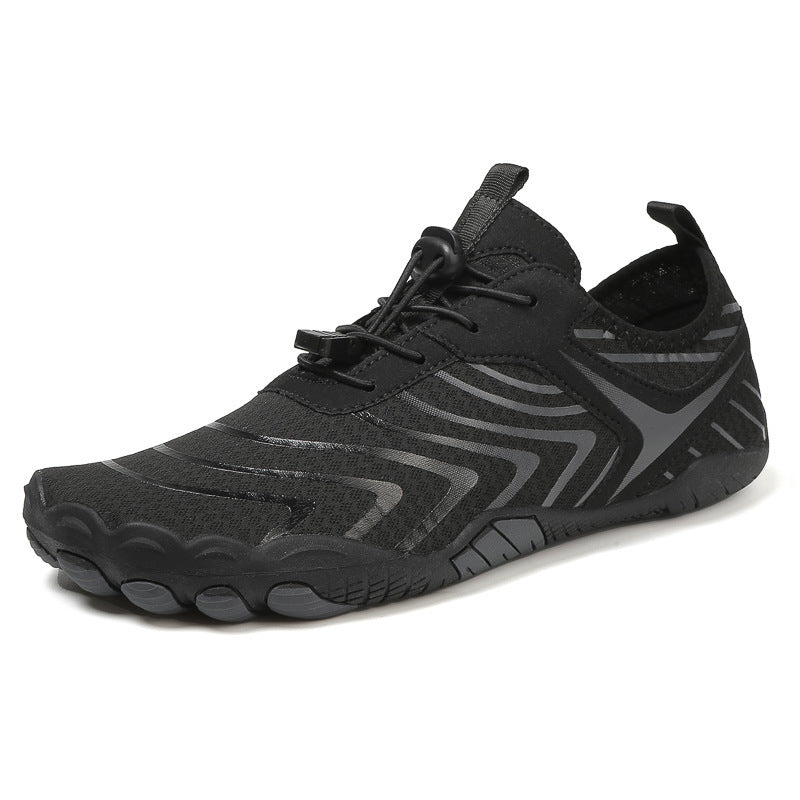Damen Barfußschuhe mit rutschfester Sohle und elastischem Verschlusssystem