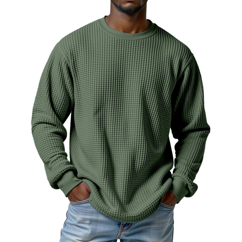 Herren Urbaner Pullover mit Waffelstruktur Shop Nory