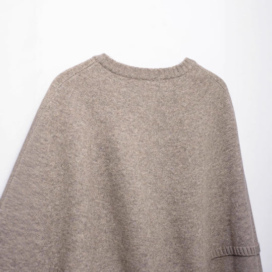 Damen Cape-Cardigan mit durchgehender Knopfleiste und doppellagigem Saum Shop Nory