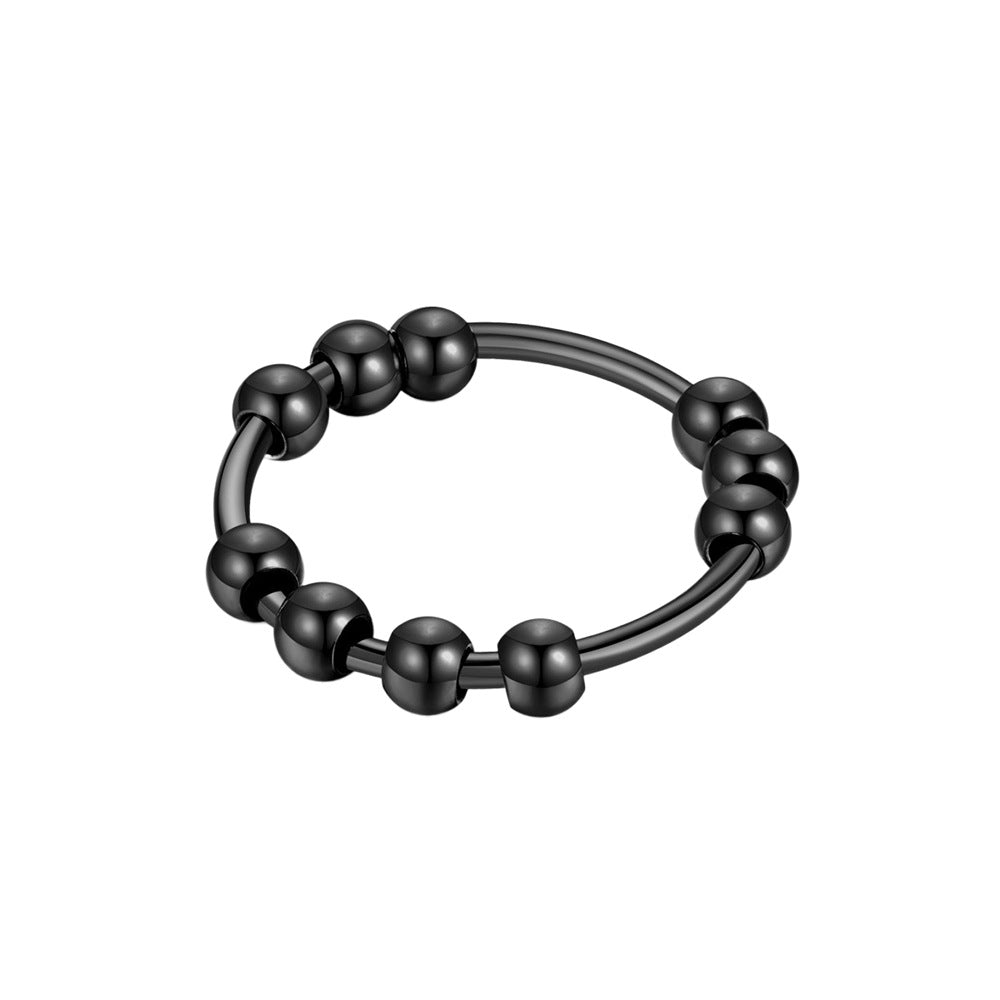 Damen Modischer Ring mit ballförmigen Akzenten Shop Nory