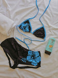 Damen-Bikini-Set mit floralem Design und verstellbaren Trägern