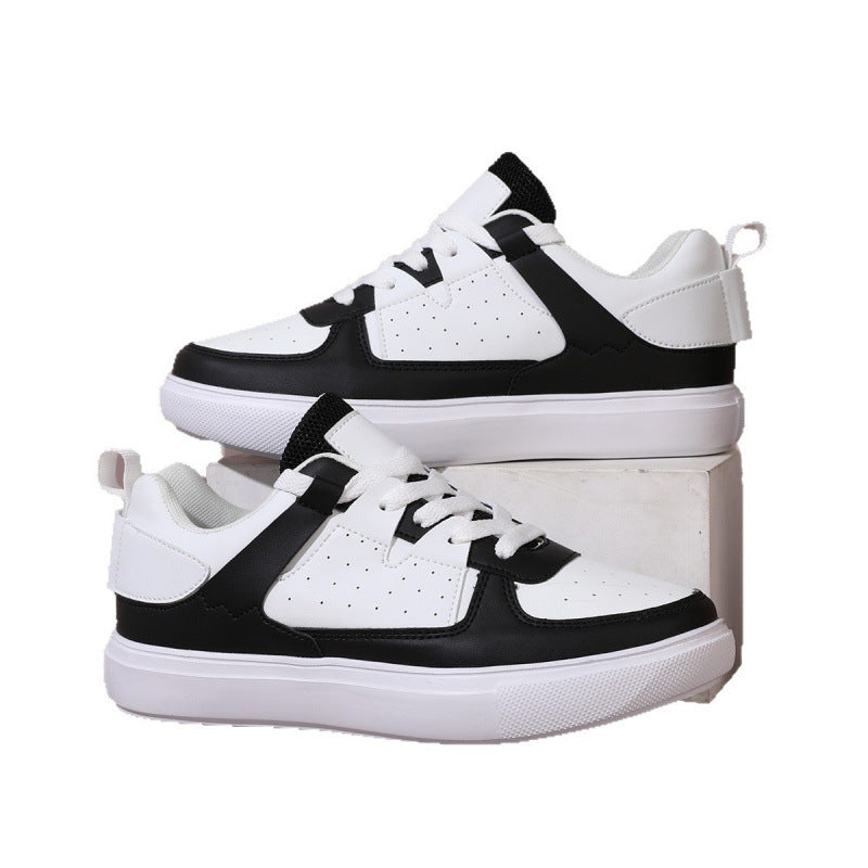 Herren Trendige Sneaker mit niedrigem Schaft, dicker Plateau-Sohle und synthetischem Leder Shop Nory