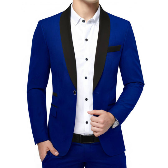 Herren Schmal geschnittenes Abend-Sakko im Smoking‑Stil mit Schalkragen Shop Nory