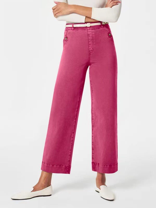 Damen weite Baumwollhose
