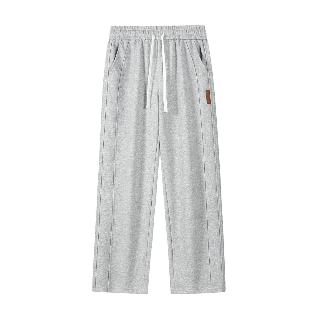 Damen Weite Lounge-Sweathose mit Tunnelzug und geradem Bein Shop Nory