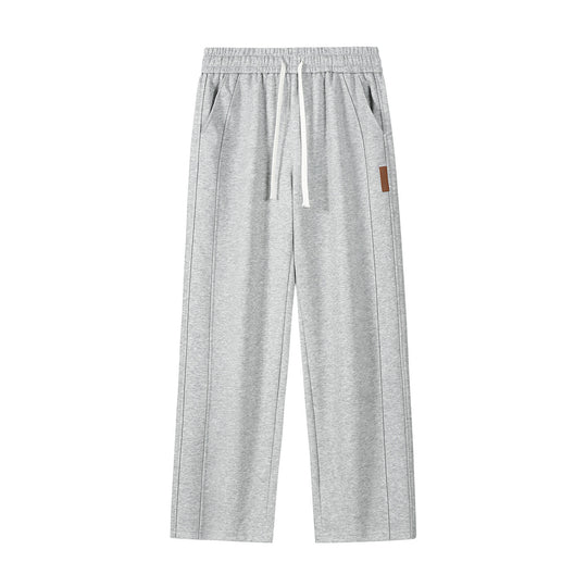 Damen Weite Lounge-Sweathose mit Tunnelzug und geradem Bein Shop Nory