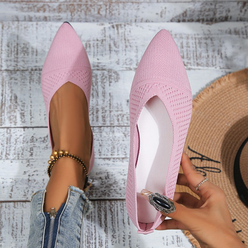 Damen Elegante und bequeme Slipper mit atmungsaktivem Obermaterial