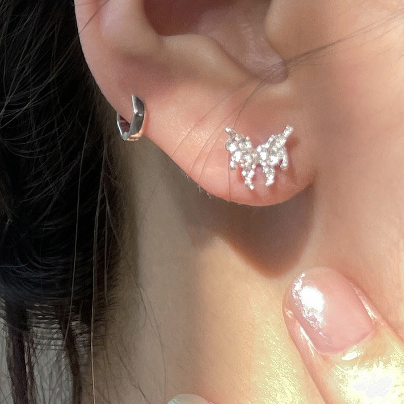 Damen Ohrstecker im eleganten Schmetterlingsdesign Shop Nory 1781703339