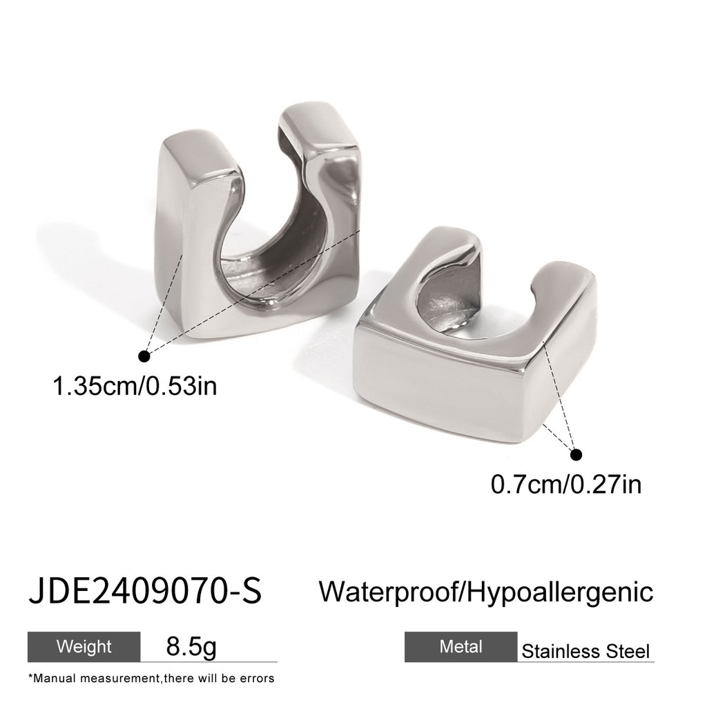Damen Ohrhänger in tropfenförmigem Design aus hochwertigem Edelstahl Shop Nory