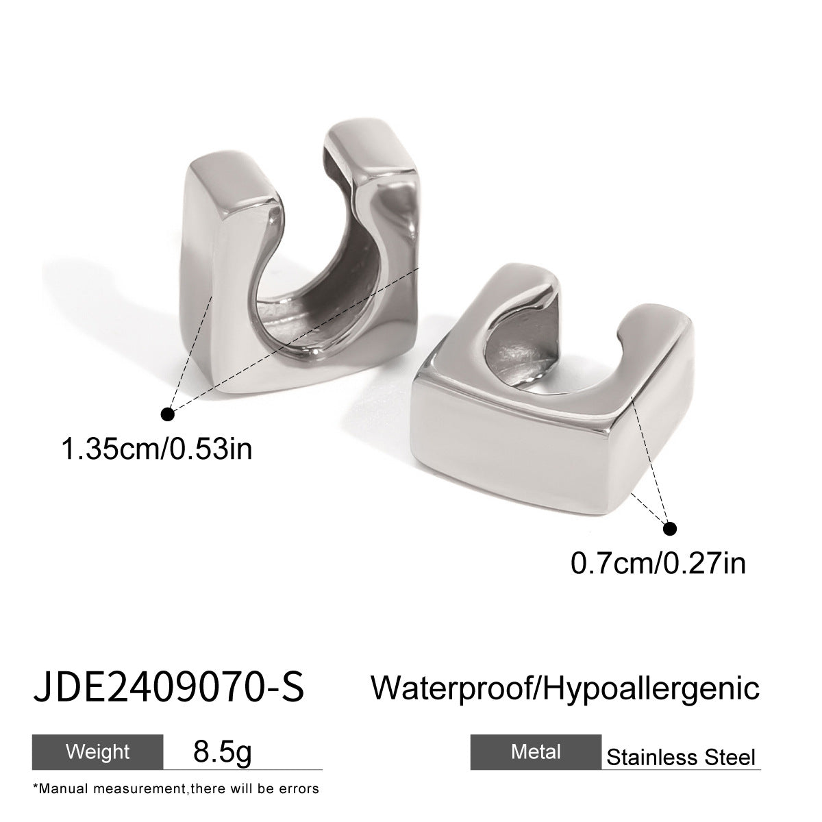 Damen Ohrhänger in tropfenförmigem Design aus hochwertigem Edelstahl Shop Nory