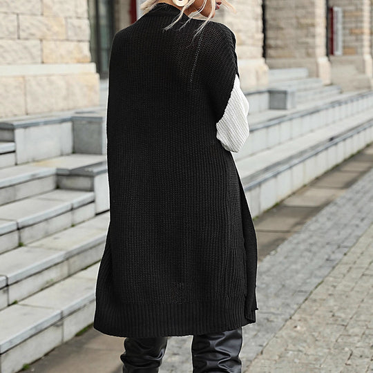 Damen Eleganter Strick-Cardigan mit lockeren Ärmeln Shop Nory