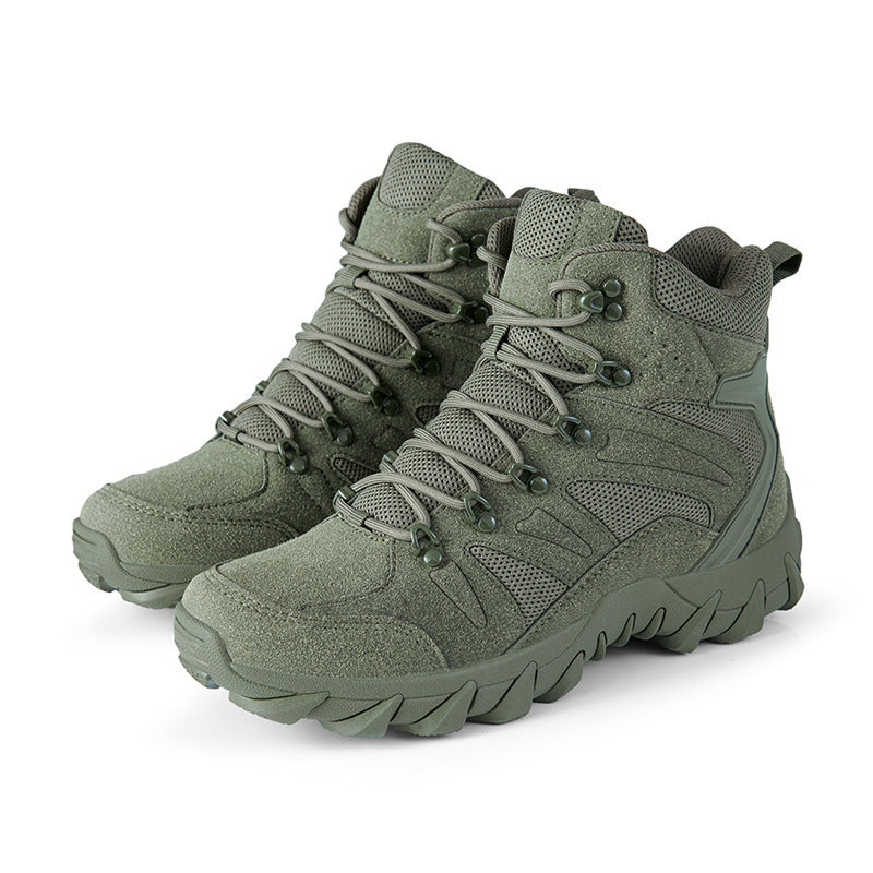 Damen wasserdichte Trekkingstiefel mit atmungsaktivem Obermaterial und rutschfester Sohle