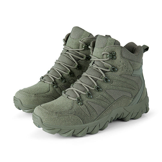 Damen wasserdichte Trekkingstiefel mit atmungsaktivem Obermaterial und rutschfester Sohle