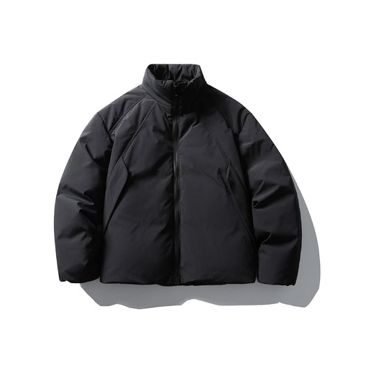 Herren Boxy Thermo-Isolationsjacke mit hohem Stehkragen und minimalistischer Außenhülle Shop Nory