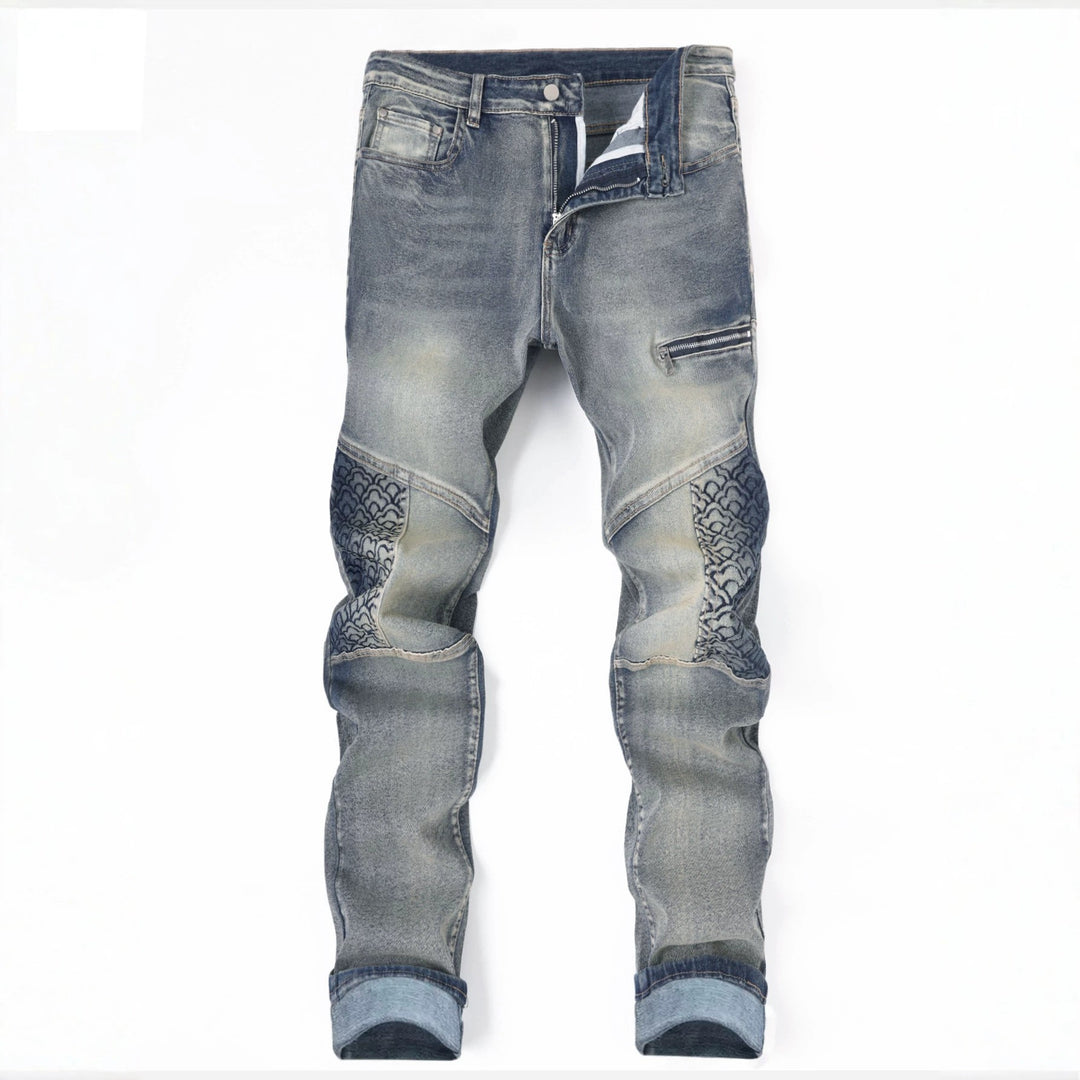 Herren Modische Jeans mit besonderen Nähten Shop Nory