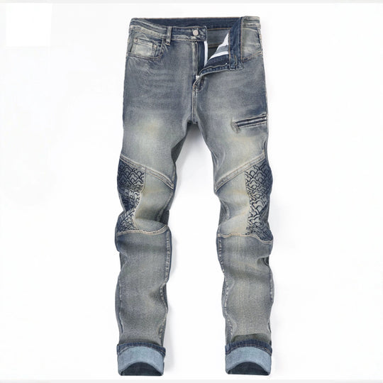 Herren Modische Jeans mit besonderen Nähten Shop Nory