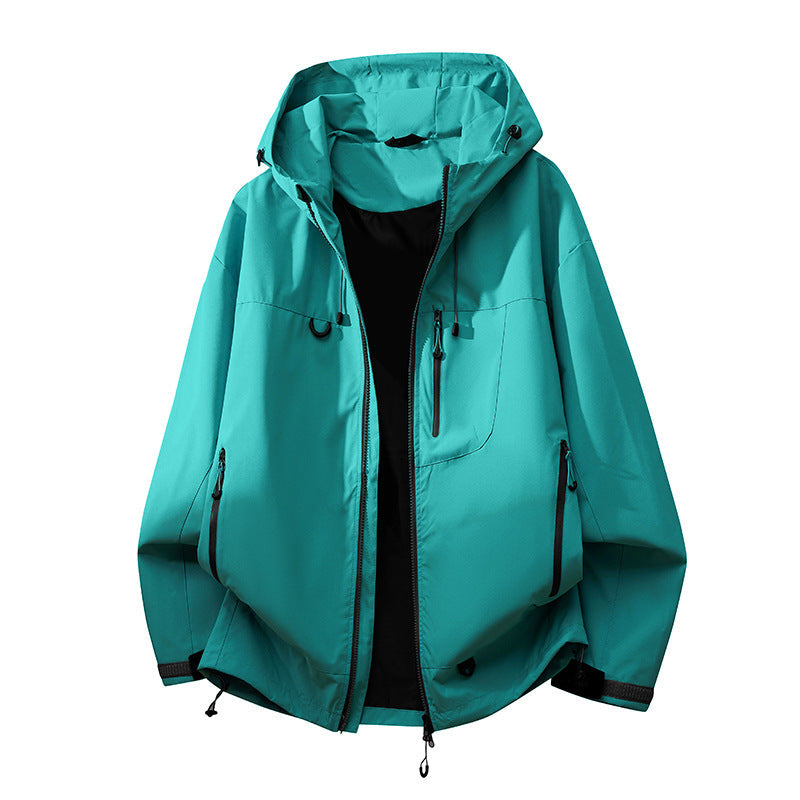 Damen technische Outdoorjacke mit multifunktionalen Taschen und verstellbarem Kapuzensystem ShopNory