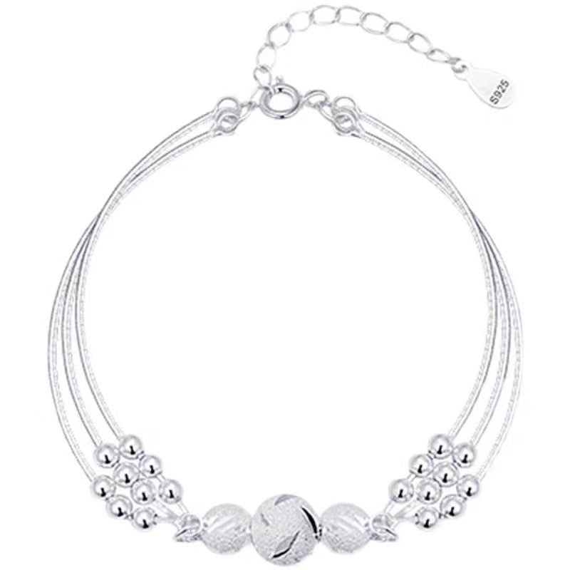 Damen Zartes Armband mit kunstvollen Perlen und filigranem Design Shop Nory