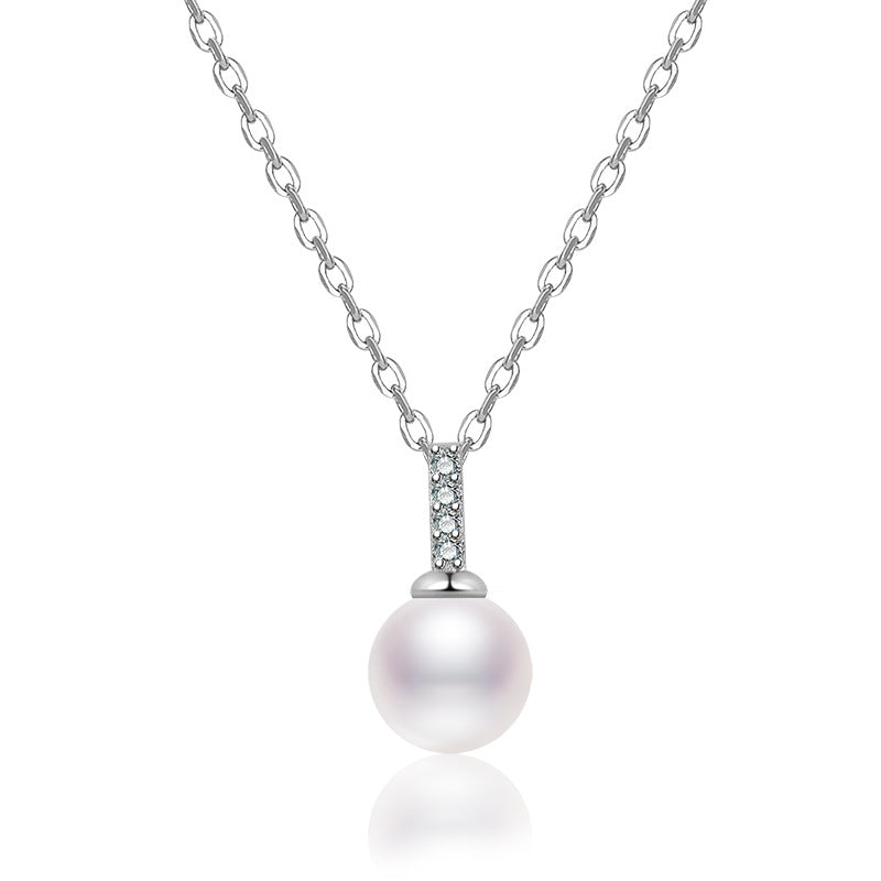 Damen elegante Ohrringe mit Perlen und Zirkonia-Details Shop Nory