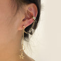 Damen Ohrschmuck Set mit kreativen Anhängern und zarten Ketten Shop Nory