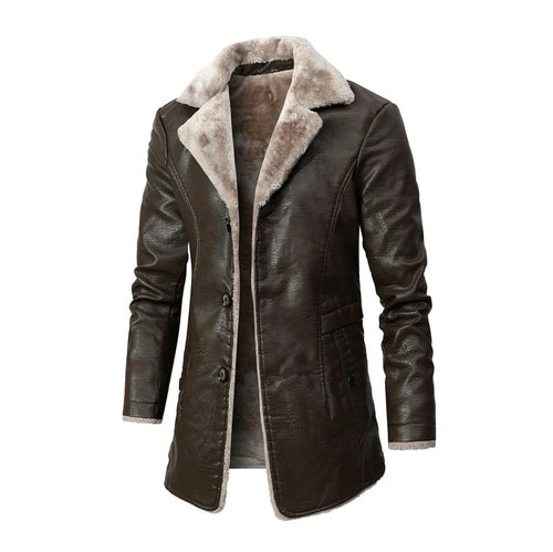 Herren Elegante Lammfelljacke mit modernem Schnitt Shop Nory