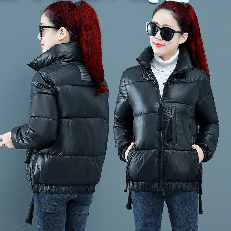 Damen Modische Wattierte Kurzjacke Shop Nory