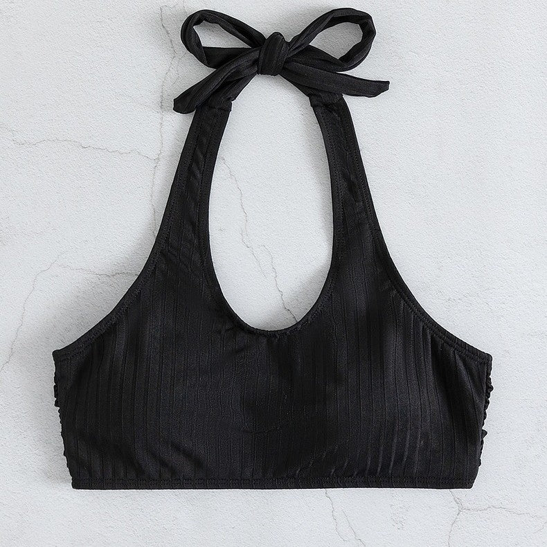 Damen Sportoberteil im Rippdesign