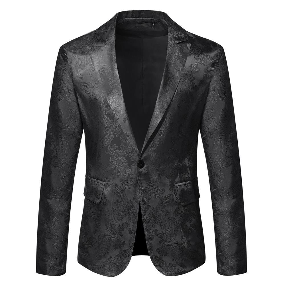 Herren festlicher Blazer mit kunstvollem Muster